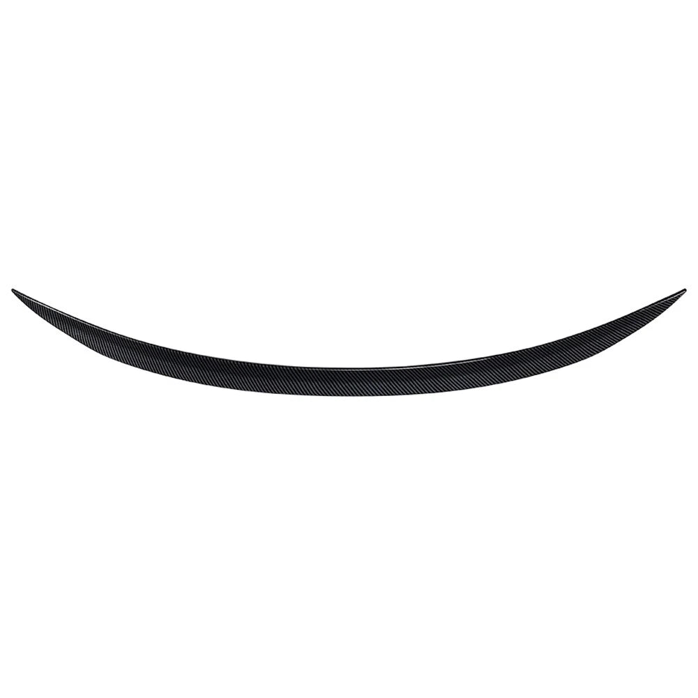 Rear Trunk Lip Spoiler For Mercedes Benz CLS Class C257 19-22 Carbon Fiber Black