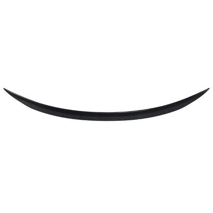 Rear Trunk Lip Spoiler For Mercedes Benz CLS Class C257 19-22 Carbon Fiber Black