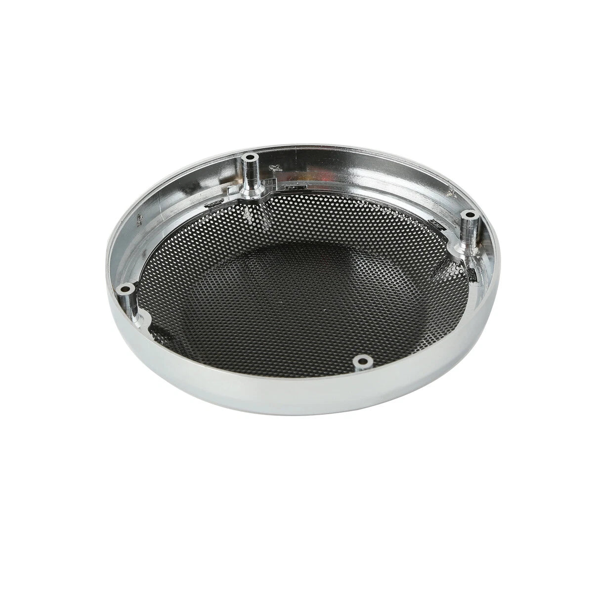 Chrome Ring 6.5" Saddlebag Lid Speaker Grill For Harley Davidson Touring 1983-24