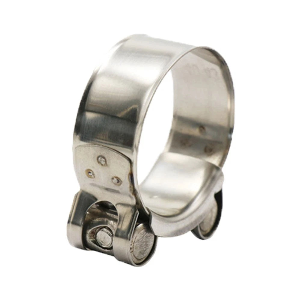 Motorcycle Exhaust Pipe Clamp 26mm-28mm Stainless Steel Muffler Fixed Caliper US