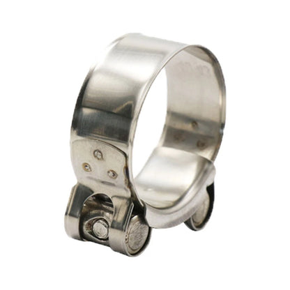 Motorcycle Exhaust Pipe Clamp 26mm-28mm Stainless Steel Muffler Fixed Caliper US