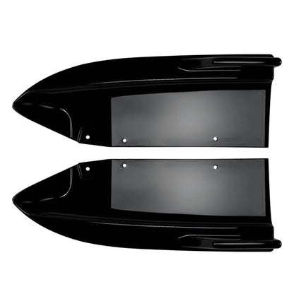 Glossy Black Rear Lip Wrap Angle Corner Spoiler For BMW X5 G05 M Sport 2019-2023