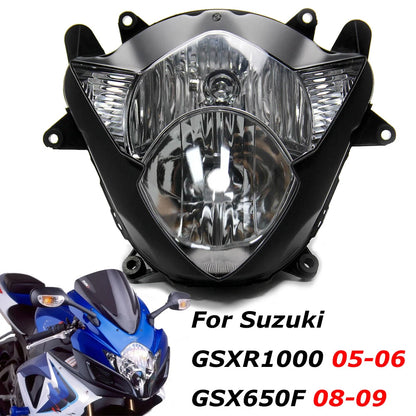 Headlight Lamp For Suzuki 2005 2006 GSXR1000 GSX-R 1000 K5 K6 Front light Clear