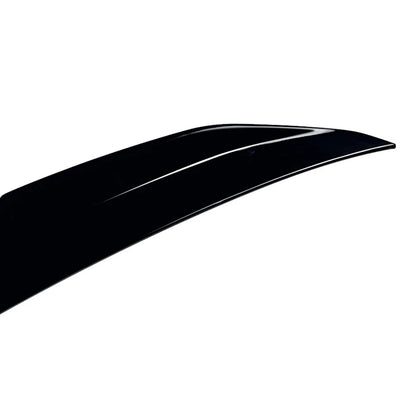 Glossy Black Rear Trunk Spoiler Wing For Audi A4 B9 S4 B9 Sedan 2017-2024