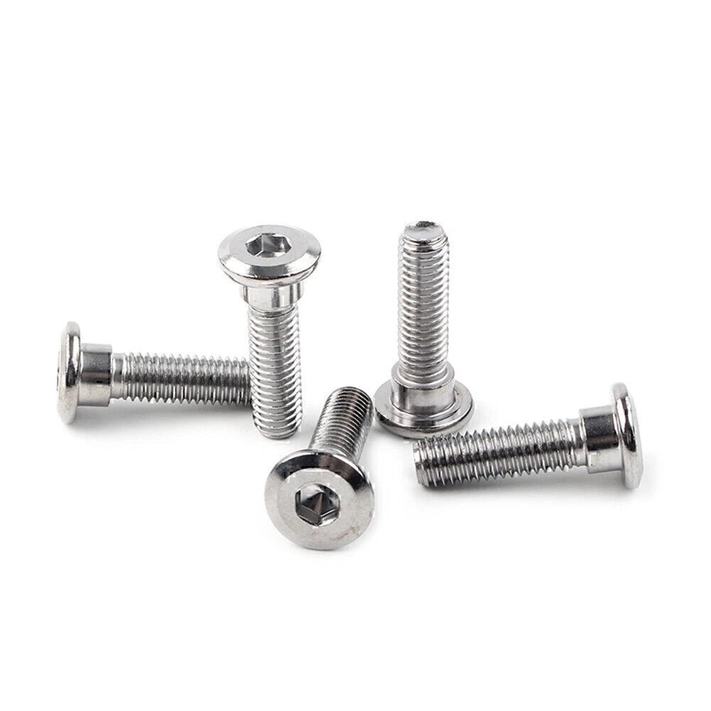 5x M8x30mm x 1.25 Bolts Ti Hex Socket Disc Brake Rotor Screws Fasteners US