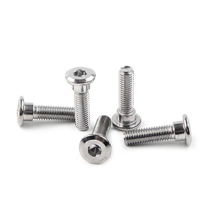 5x M8x30mm x 1.25 Bolts Ti Hex Socket Disc Brake Rotor Screws Fasteners US