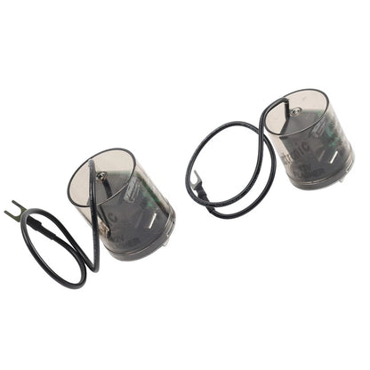 12V 2Pin LED Flasher Relay Heavy Duty Turn Signal with Ground Wire EF32 20Amps