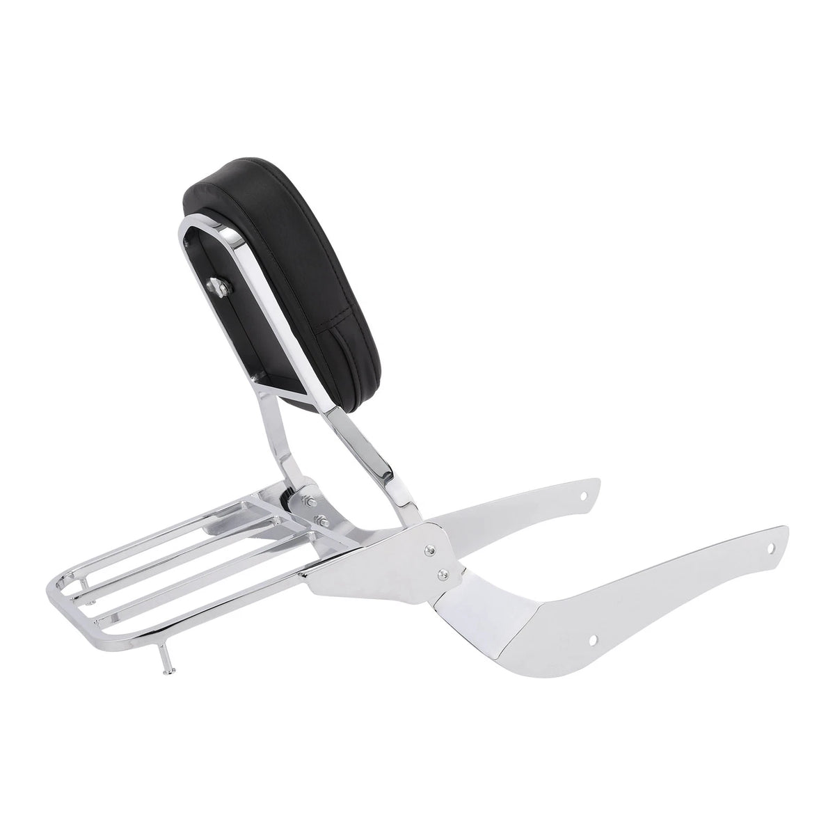 Sissy Bar Back Rest Luggage Rack Fit For Suzuki Intruder/Volusia VL800 2001-2011
