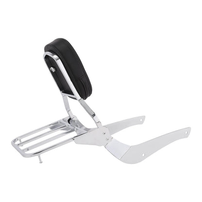 Sissy Bar Back Rest Luggage Rack Fit For Suzuki Intruder/Volusia VL800 2001-2011