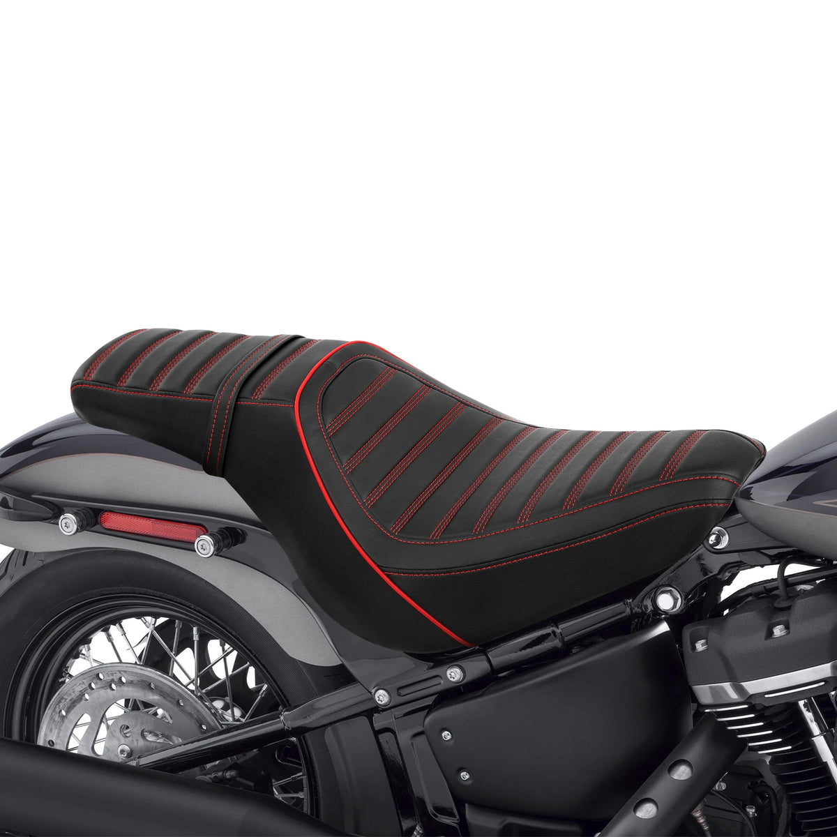 Driver Passenger Pillion Seat For Harley Softail FLDE FLHC FLHCS FLSL FXBB 18-24