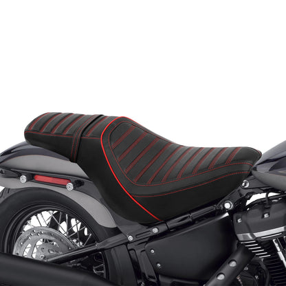 Driver Passenger Pillion Seat For Harley Softail FLDE FLHC FLHCS FLSL FXBB 18-24