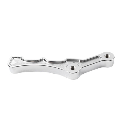 CNC Motorcycle Radial Front Brake Caliper Mount Bracket For Harley Chrome