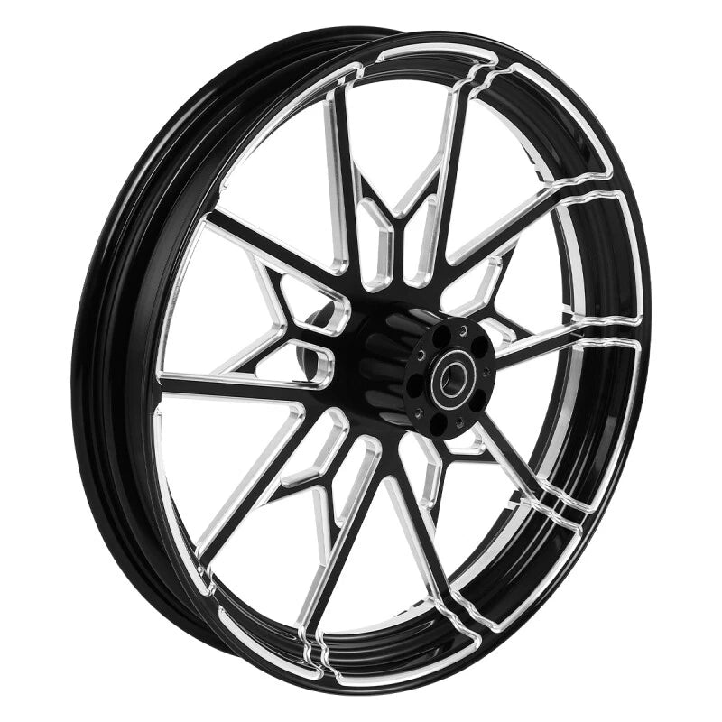 21" Front Wheel Rim Dual Disc Hub & Fender For Harley Electra Road Glide 2008-13