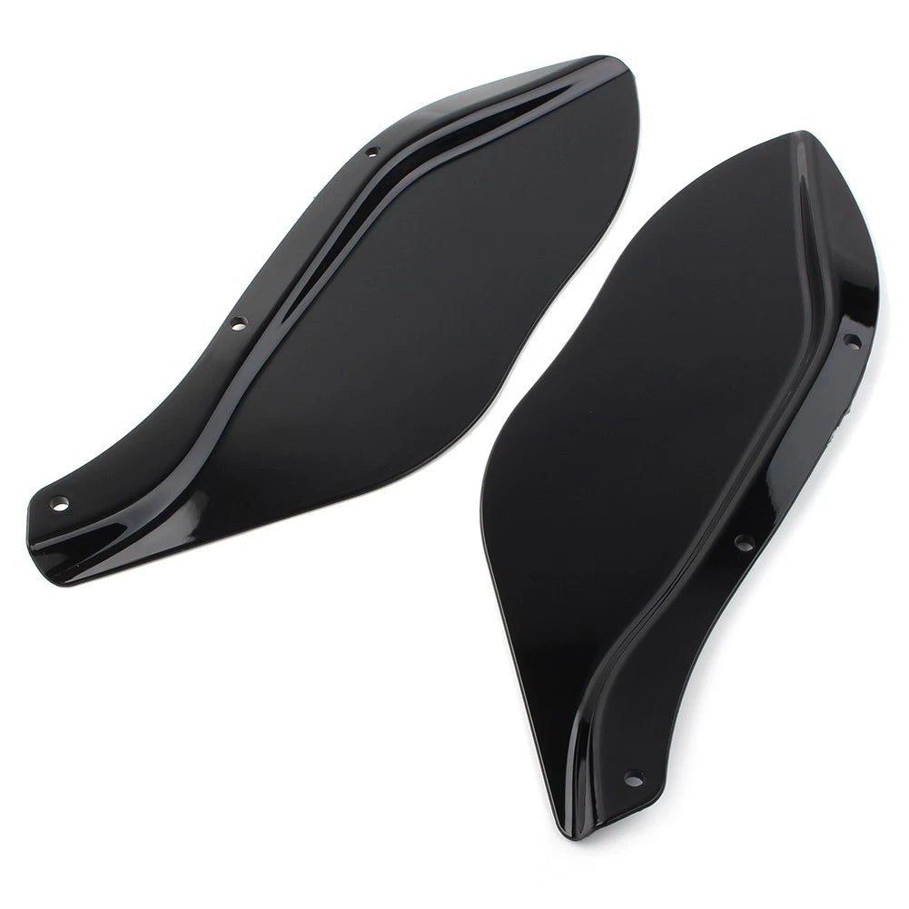 1 Pair Fairing Windshield Air Deflector For Harley Street Electra Glide 96-13 US