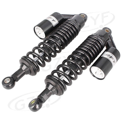 320mm Rear Gas Shock Absorber Damper Suspension For Motorcyce Black Pair US