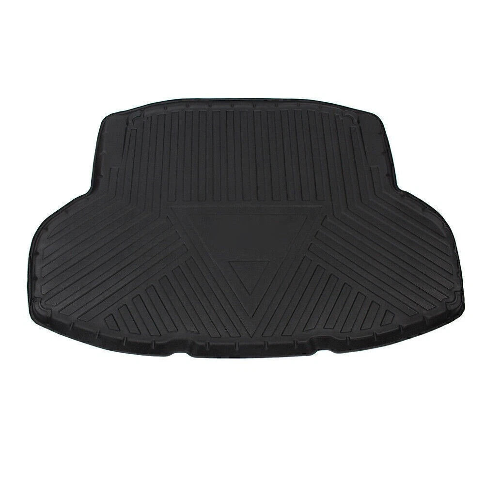 Black Rear Boot Cargo Liner Trunk Floor Mat Tray For Honda Civic Sedan 2016-2021