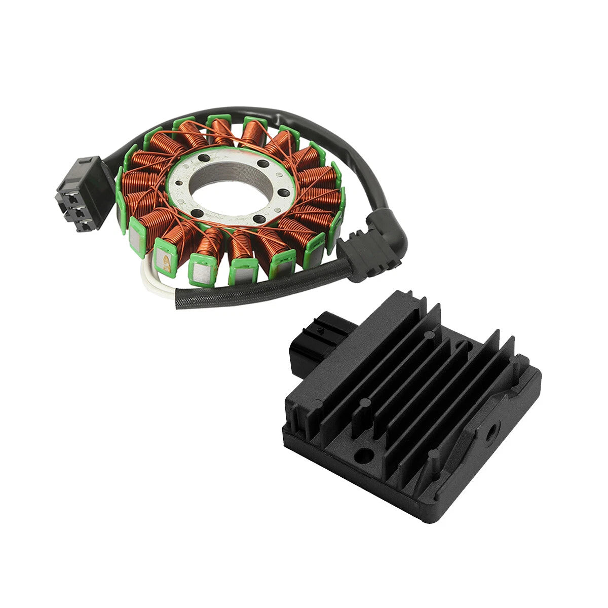 Stator Coil & Regulator Rectifier Fit For Yamaha YZF R6 YZFR6 YZF-R6 17-23 22 21