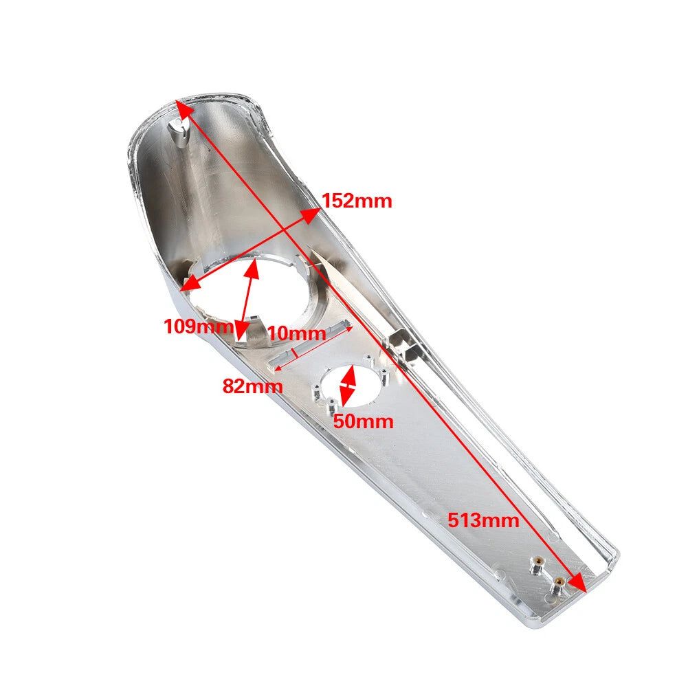 Dash Panel Gas Tank Fuel Cover For Harley Softail Heritage Night Train 2000-2017