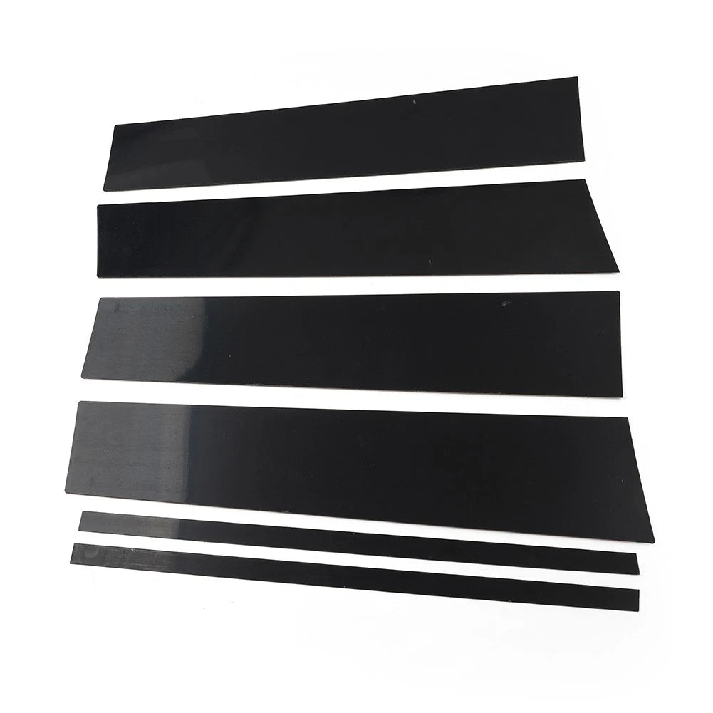Pillar Posts Set Door Window Cover Trim Kit For Ford Explorer 2020-2023 6pcs