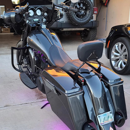 Detachable Passenger Backrest Sissy Bar For Harley Touring Road King 1997-2008