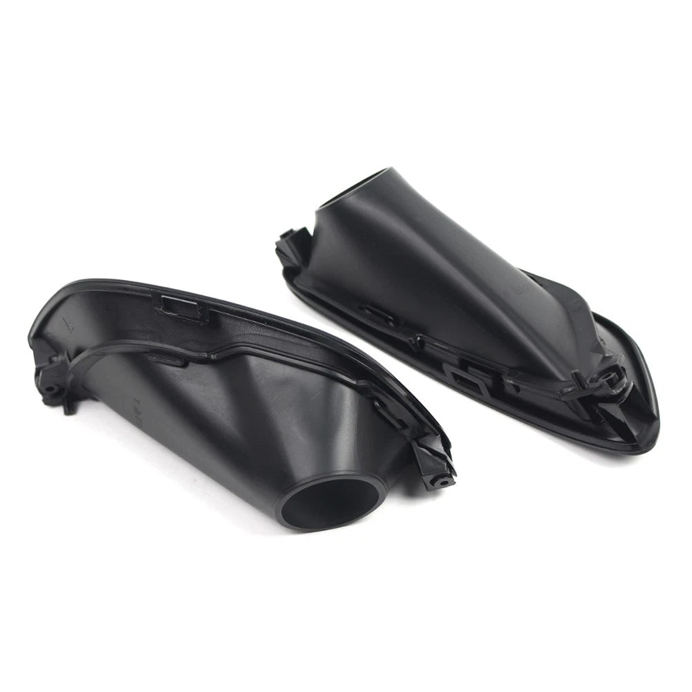 2pcs Front Glossy Fog Light Lamp Cover Bezel For Jeep Grand Cherokee 2017-2021