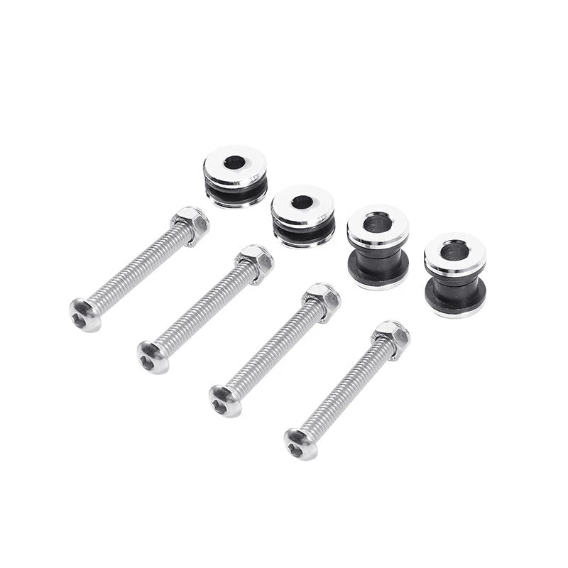 Black Solo Luggage Rack Docking Hardware Kit For Harley Sportster 883 1200 04-22