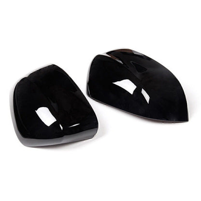 Fit BMW X3 X4 G01 G02 2018-2022 Rearview Rear View Mirror Cap Cover Gloss Black