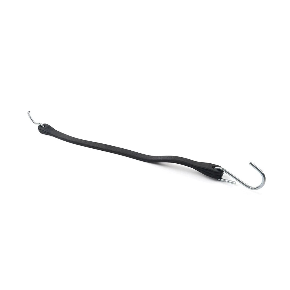 15" Heavy Duty Rubber Tarp Straps Tie Down Bungee Cords With Hooks