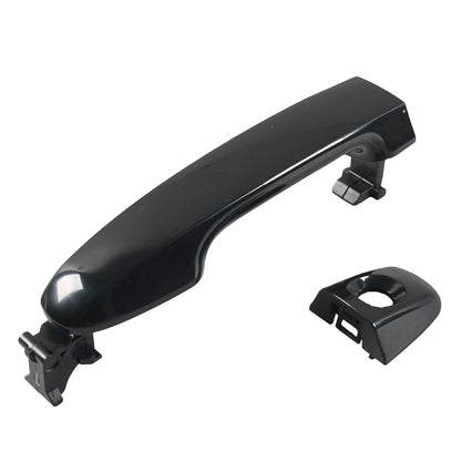 1pc Front Left Exterior Door Handle For Toyota Camry 2012-2017 Black A10395-01