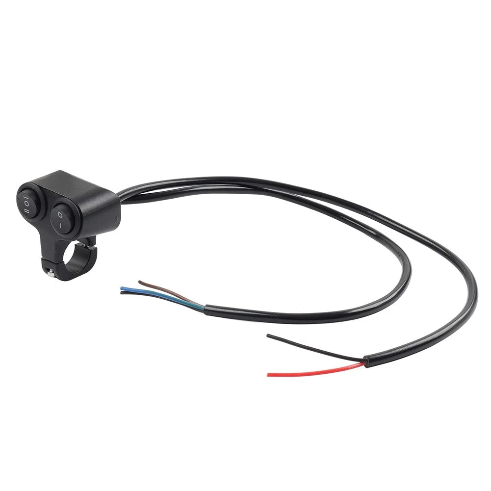 7/8" Motor ATV Dual Button On Off Switch Handlebar Headlight Fog Spot Light