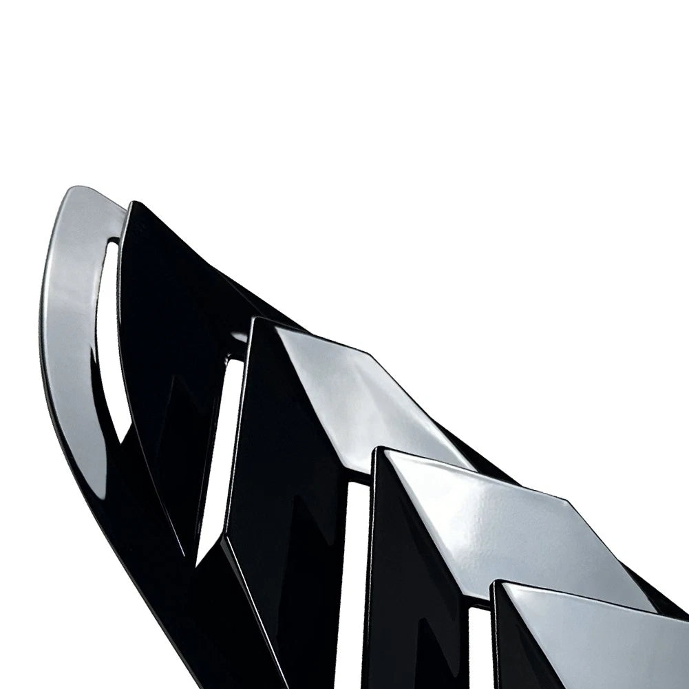 Glossy Black Rear Shutter Window Louver Cover For Subaru BRZ 2022-2024