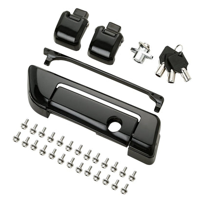 Black Trunk Lids Latches Fit For Harley Davidson Touring Electra Glide 2014-Up