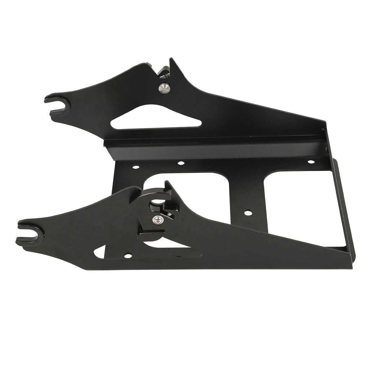 Chopped Trunk Pad Mount Rack Fit For Harley Road Glide 09-13 12 Black