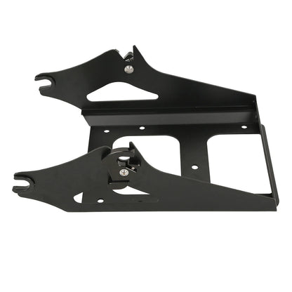 Chopped Trunk Pad Mount Rack Fit For Harley Road Glide 09-13 12 Black