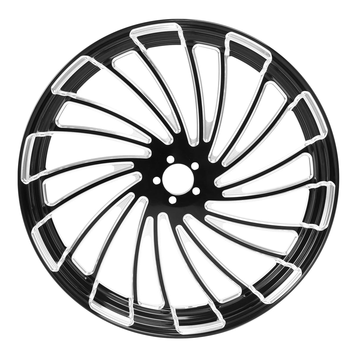 32" x3.5" Front Wheel Rim Dual Disc Hub Fit For Harley Touring Glide ABS 2008-Up