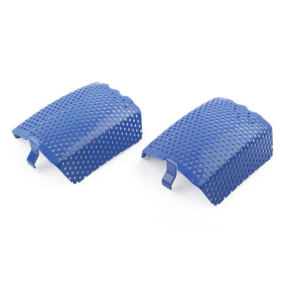 2Pcs Front Caliper Screen Inserts Blue For Harley V-Rod & Touring 2006-2019 2018