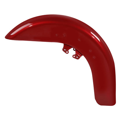 Painted Front Fender Fit For Harley CVO Street Road Glide 2014-Up Wicked Red