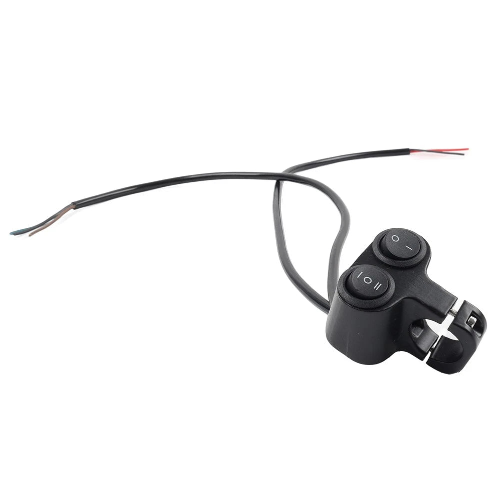 7/8" Motor ATV Dual Button On Off Switch Handlebar Headlight Fog Spot Light