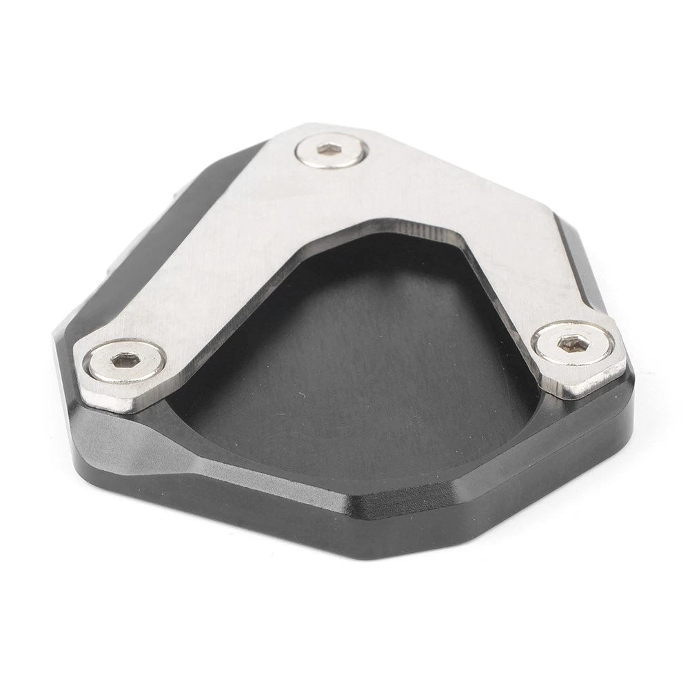 BLK Kickstand Side Stand Extension Plate Pad for BMW 04-13 R1200RT 03-07 R1200ST