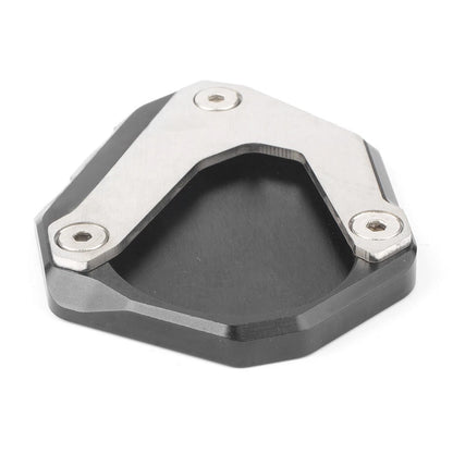 BLK Kickstand Side Stand Extension Plate Pad for BMW 04-13 R1200RT 03-07 R1200ST