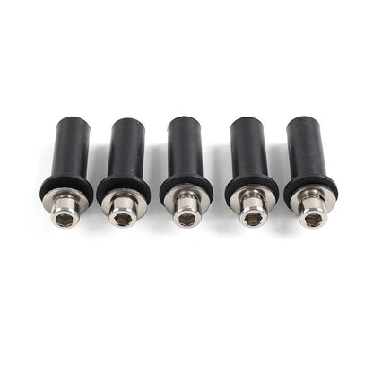 5pcs Windshield Bolts Screws Nut Kit For Harley Road Glide Motorcycle Chrome