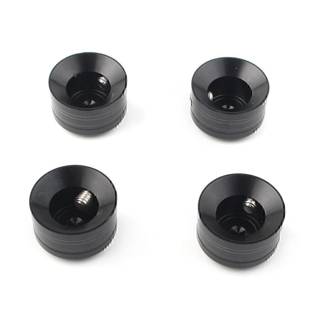 4 Pcs Black Head Bolt Spark Plug Cover For Harley Sportster XL Twin Cam Touring