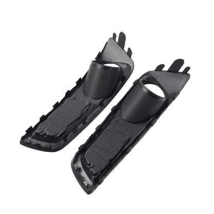 2pcs Front Bumper Fog Light Bezel Cover Black For Subaru Legacy 2010-2012