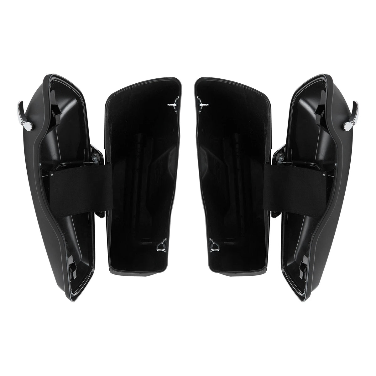 5"Stretched Hard Saddlebag Fit For Harley Davidson Touring Road Glide 1993-2013