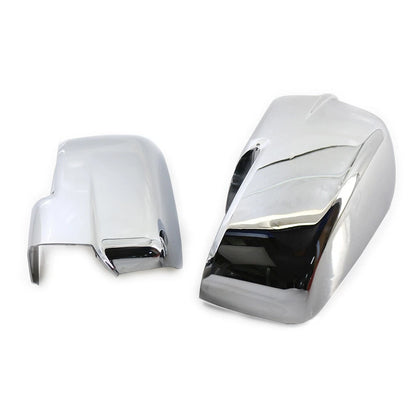 Mirror Covers W/ Bottom Turn Signal Cutout Fit Dodge Ram 1500 2013-2018 Chrome