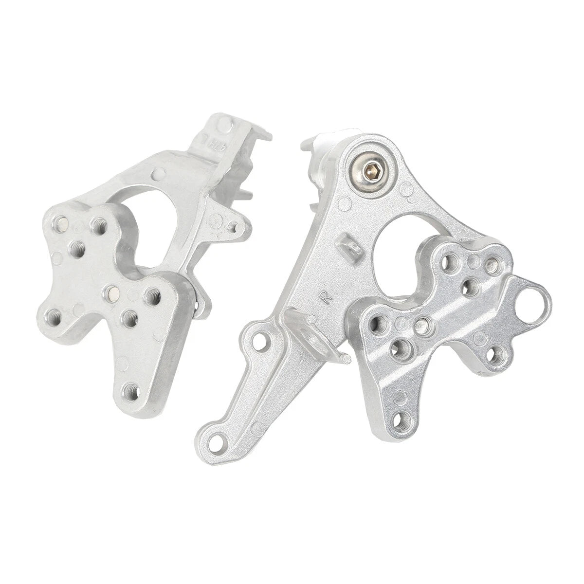 Front Foot Pegs Footrest Bracket Fit For Suzuki GSXR1000 09-16 600 750 11-18 16