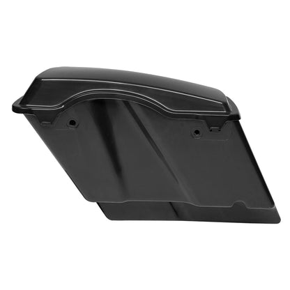 Unpainted 5" Extended Saddlebag Conversion Bracket Fit For Harley Fatboy 1984-17