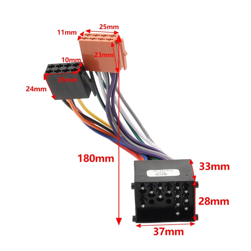 Car Radio Adapter Stereo Harness Cable Plug For BMW E30 E36 E46 E34 E39 E56 Z3