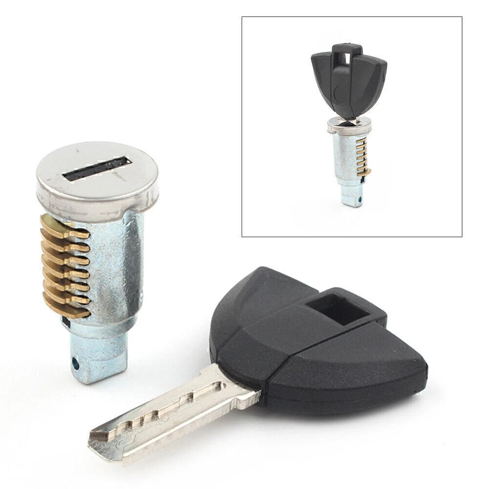 Motorcycle Rear Passenger Seat Lock Core Key Set for BMW S1000RR S1000R 2015-18
