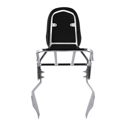 Sissy Bar Back Rest Luggage Rack Fit For Suzuki Intruder/Volusia VL800 2001-2011